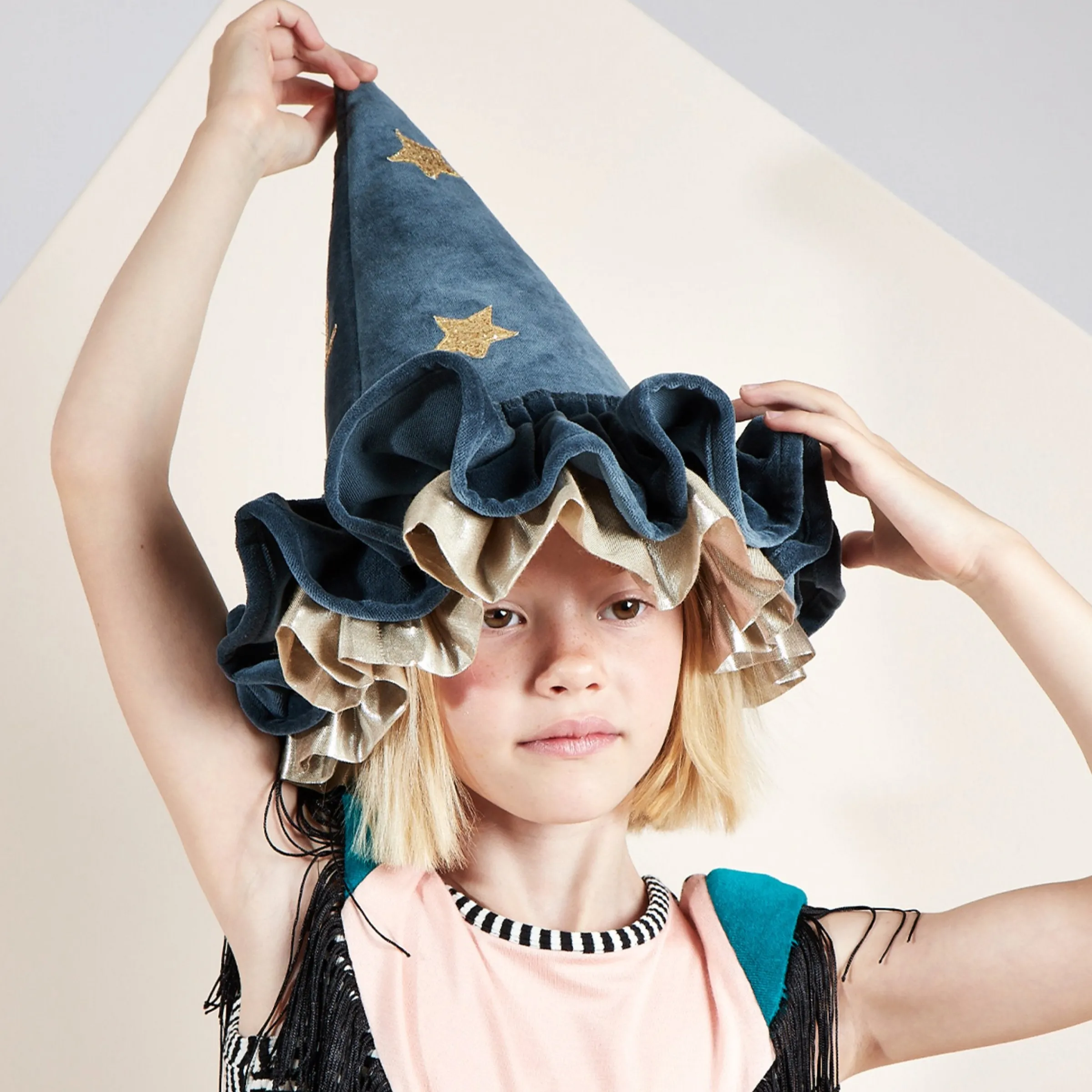 Pointed Blue Hat>Meri Meri Outlet