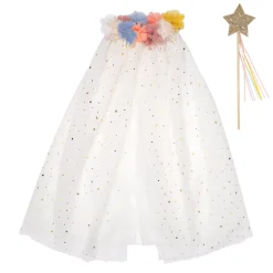 Pom Pom Collar Cape><noscript><img width=