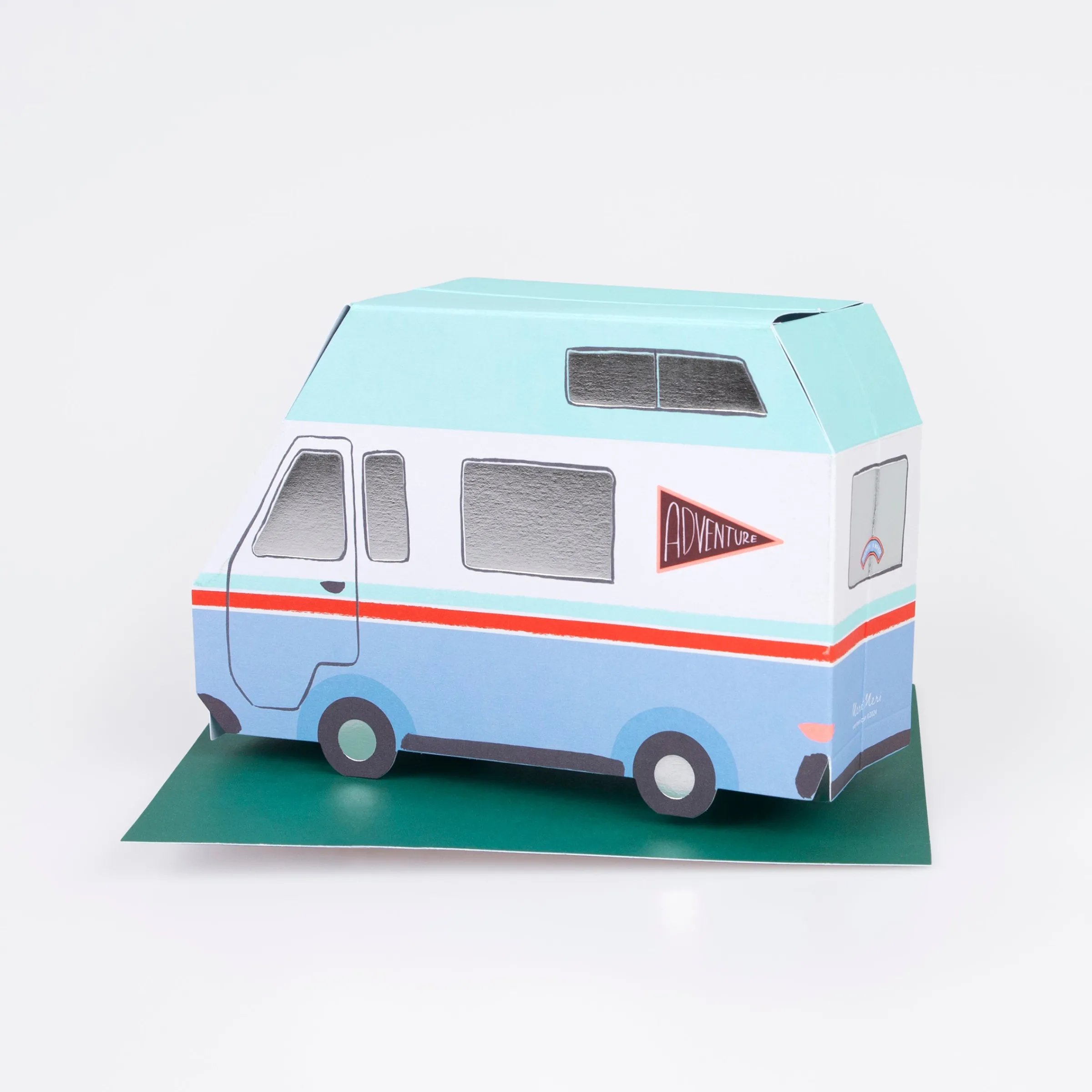 Pop-Up Camper Van Birthday Card>Meri Meri New