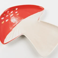 Porcelain Mushroom Plates (x 2)><noscript><img width=
