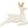 Porcelain Reindeer Plates (x 2)>Meri Meri New