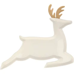 Porcelain Reindeer Plates (x 2)>Meri Meri New