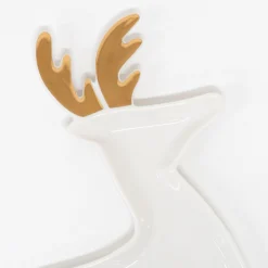 Porcelain Reindeer Plates (x 2)>Meri Meri New
