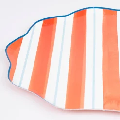 Preppy Stripe Dinner Plates (x 8)><noscript><img width=