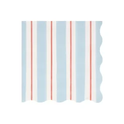 Preppy Stripe Large Napkins (x 16)><noscript><img width=
