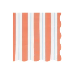 Preppy Stripe Large Napkins (x 16)><noscript><img width=
