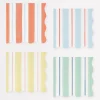 Preppy Stripe Small Napkins (x 16)>Meri Meri New