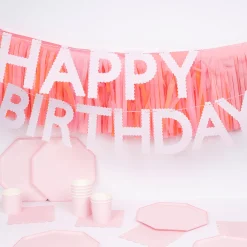 Pretty Pink Happy Birthday Party Set>Meri Meri Fashion
