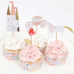 Princess Cupcake Kit (x 24 toppers)>Meri Meri Sale