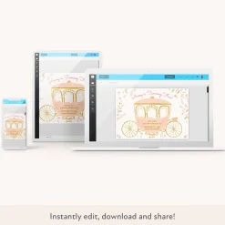 Princess Download & Print Invitation>Meri Meri Fashion