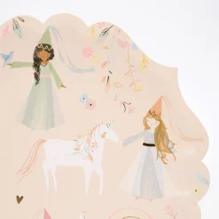Princess Large Plates (x 8)>Meri Meri Fashion