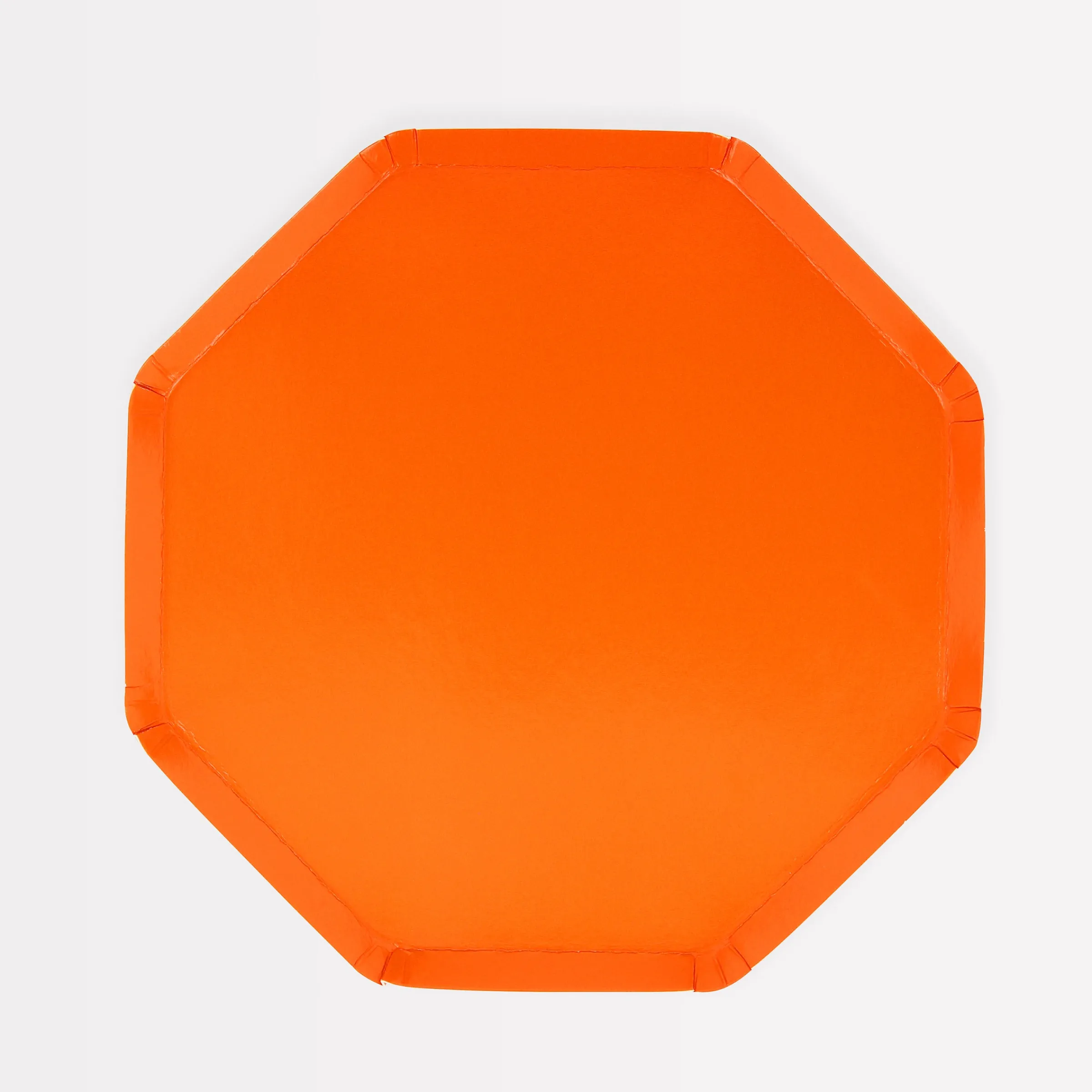 Pumpkin Orange Side Plates (x 8)>Meri Meri Clearance