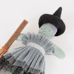 Pumpkin Witch Mini Doll><noscript><img width=