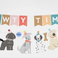 Puppy Party Garland Set><noscript><img width=