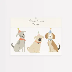 Puppy Temporary Tattoos>Meri Meri Outlet