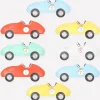 Race Car Plates (x 8)>Meri Meri Hot
