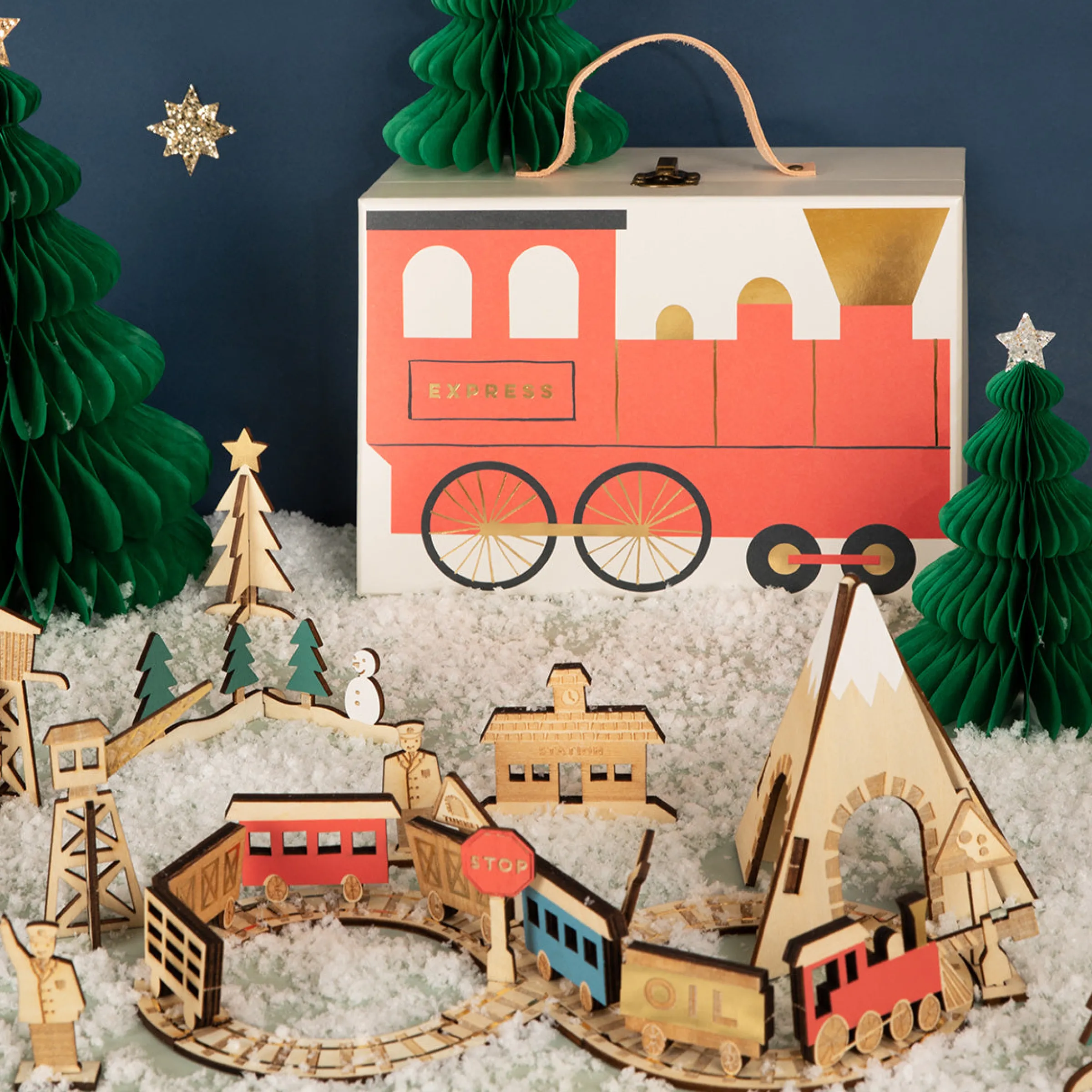 Railway Train Advent Calendar>Meri Meri Outlet