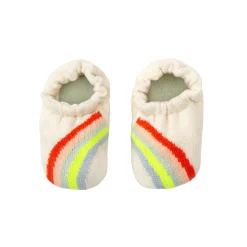 Rainbow Baby Booties>Meri Meri New