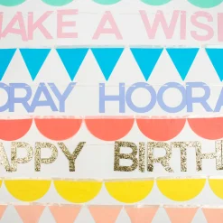 Rainbow Birthday Garland Set><noscript><img width=