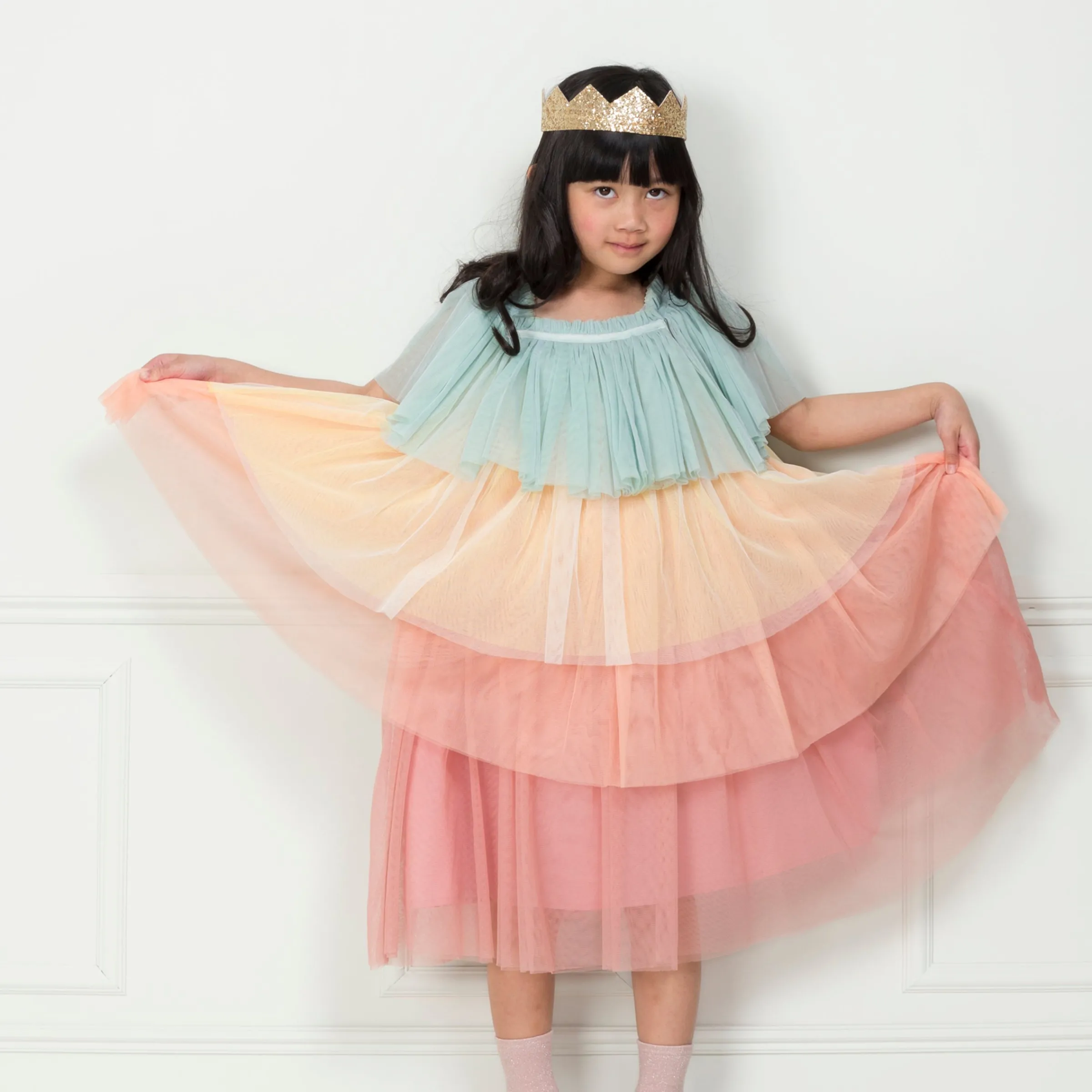 Rainbow Ruffle Princess Costume>Meri Meri Sale
