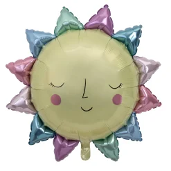 Rainbow Sun Foil Balloon>Meri Meri Clearance