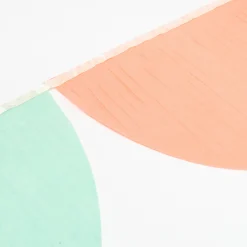 Rainbow Tissue Paper Scallop Garland Set>Meri Meri Discount
