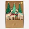 Reindeer Family Cake Toppers (x 6)>Meri Meri Discount