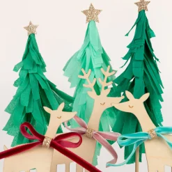 Reindeer Family Cake Toppers (x 6)><noscript><img width=