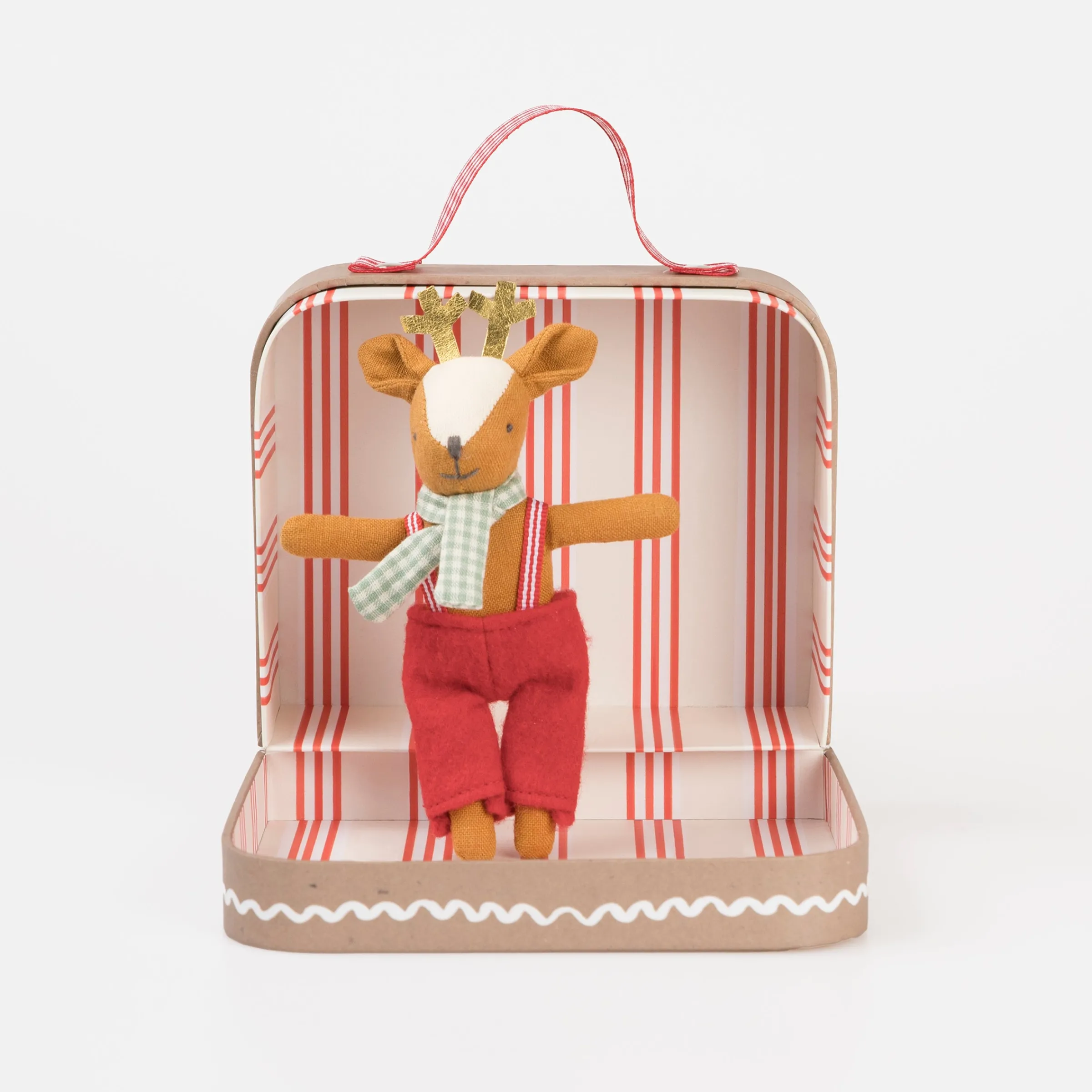 Reindeer Mini Doll & Suitcase>Meri Meri Online