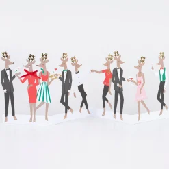 Reindeer Party Card>Meri Meri Fashion