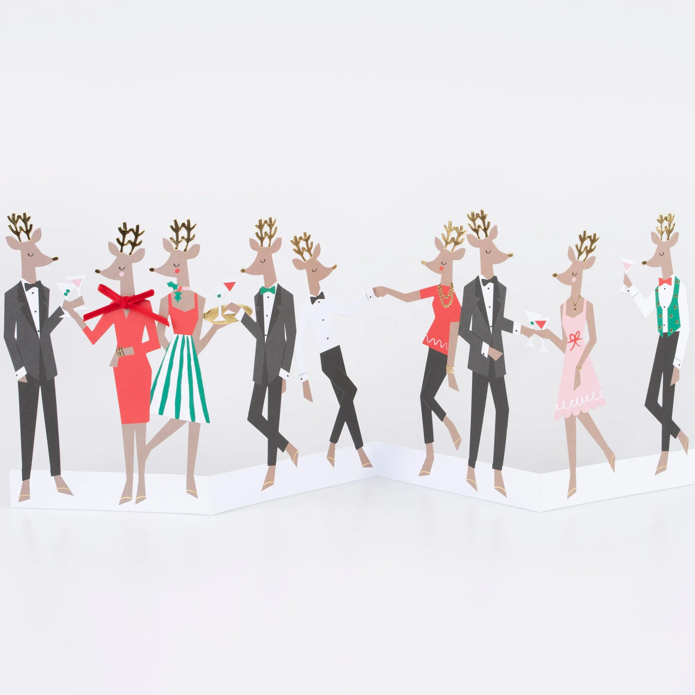 Reindeer Party Card>Meri Meri Fashion