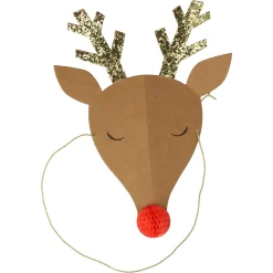 Reindeer Party Hats (x 6)><noscript><img width=