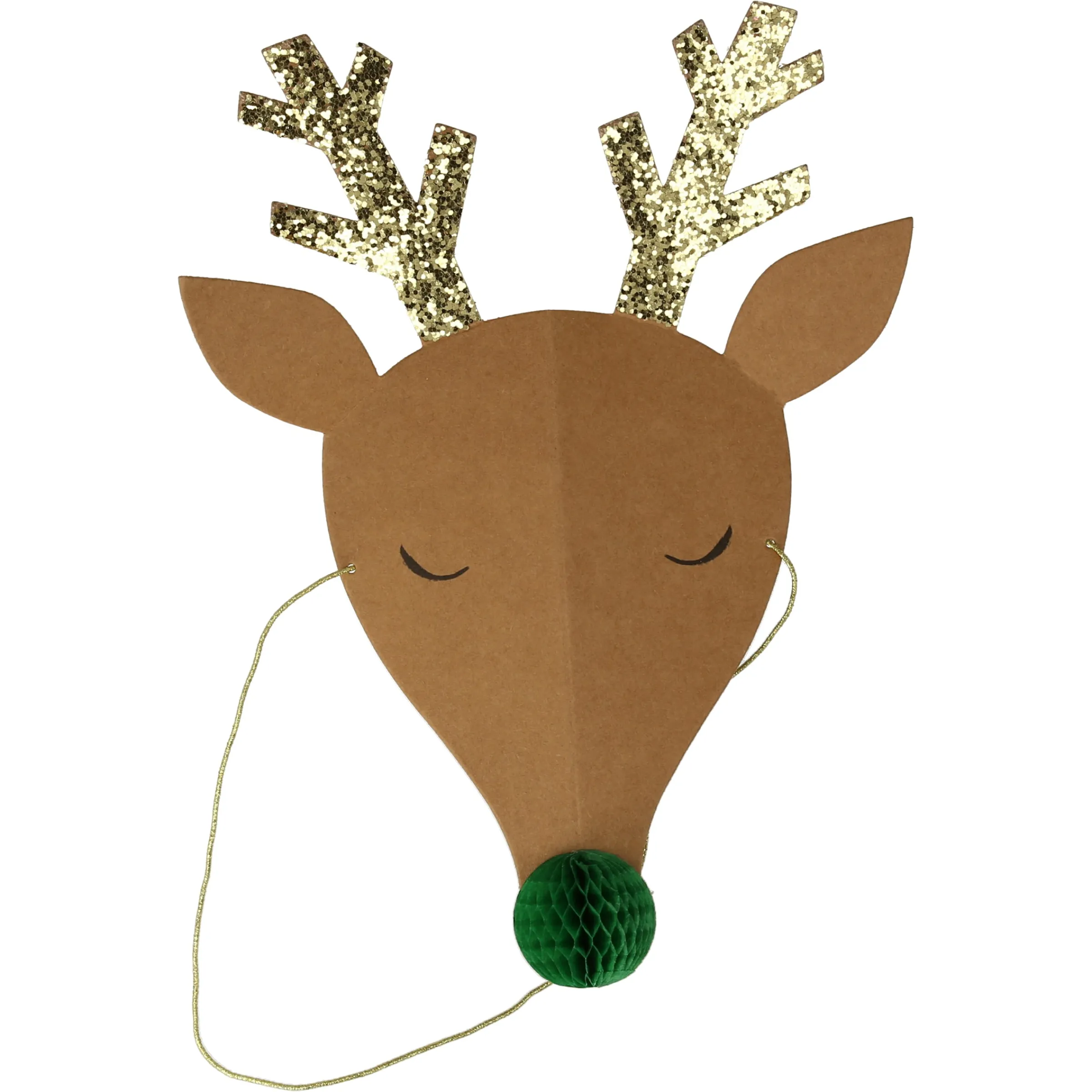 Reindeer Party Hats (x 6)>Meri Meri Outlet