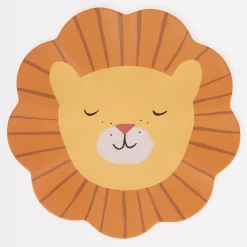 Reusable Lion Plate>Meri Meri Outlet