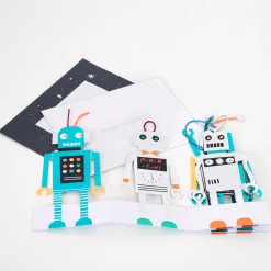 Robots Birthday Card><noscript><img width=