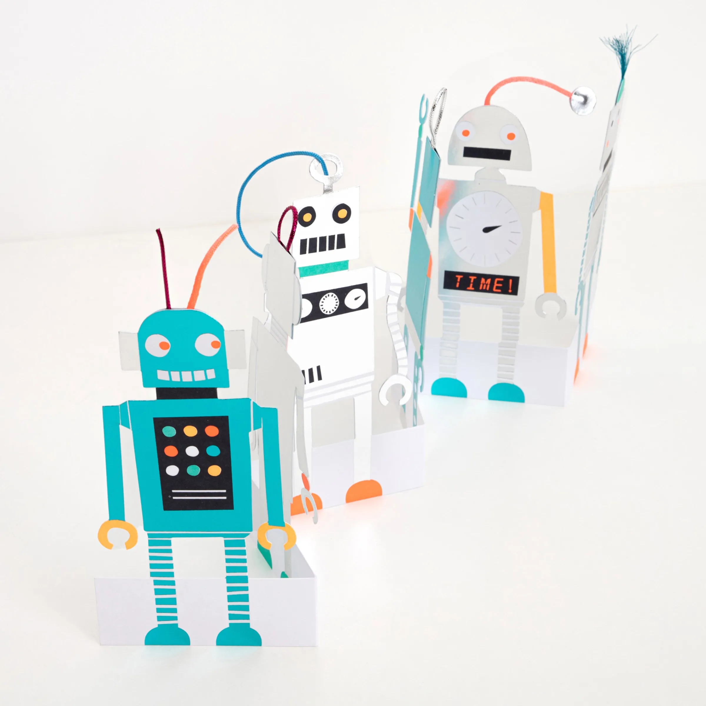 Robots Birthday Card>Meri Meri Sale