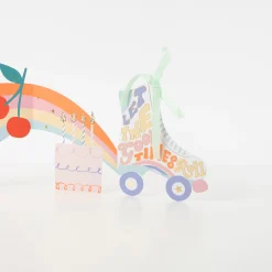 Roller Skate Birthday Card>Meri Meri Online