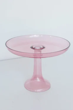 Rose Glass Cake Stand><noscript><img width=