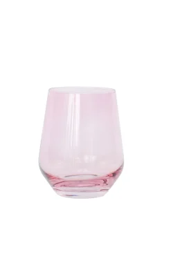 Rose Stemless Wine Glasses ( x 6)><noscript><img width=