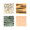 Safari Animal Print Large Napkins (x 16)>Meri Meri Discount