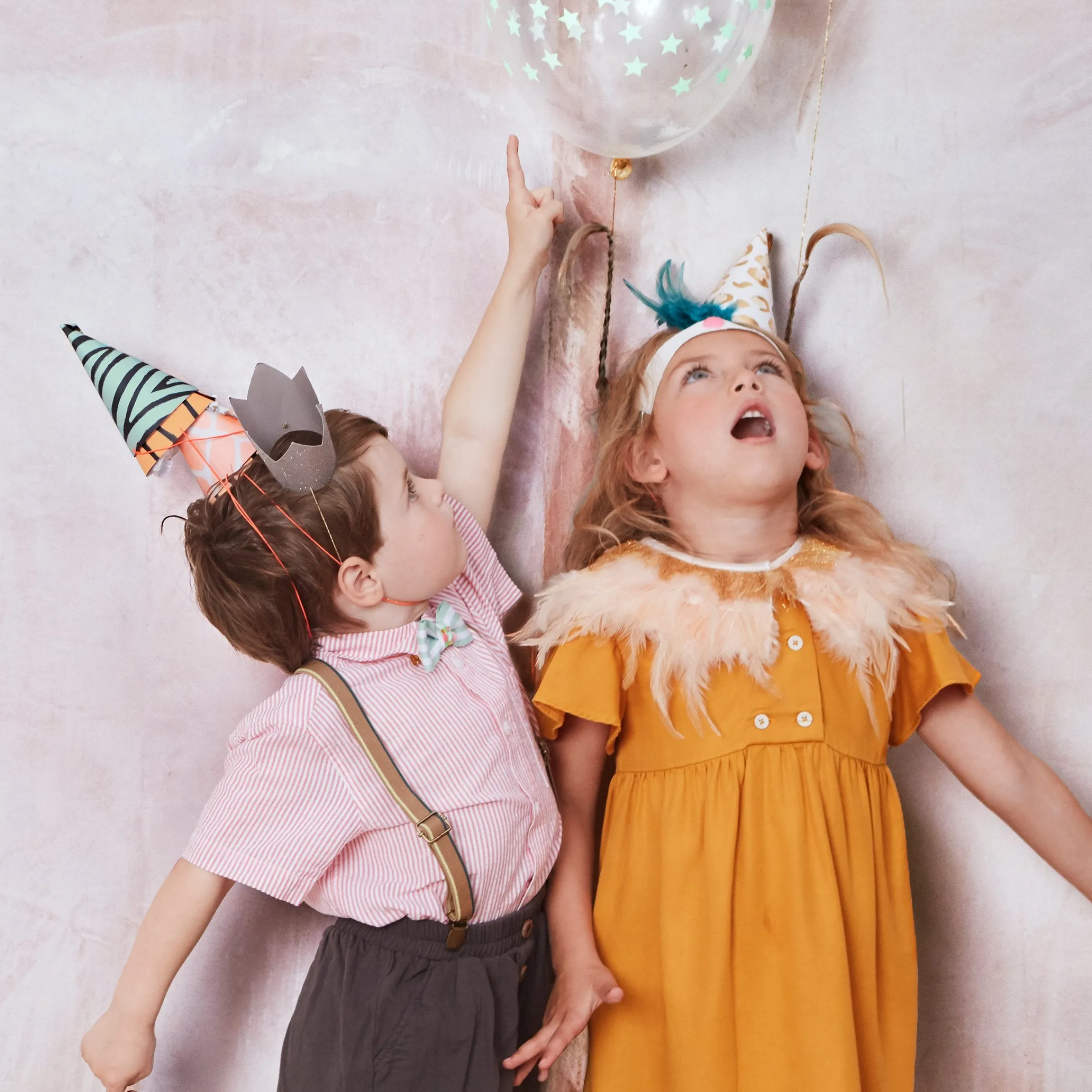 Safari Animal Print Party Hats (x 8)>Meri Meri Discount
