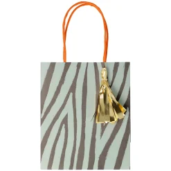 Safari Animal Print Party Bags (x 8)><noscript><img width=