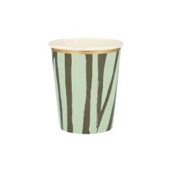 Safari Animal Print Party Cups (x 8)><noscript><img width=