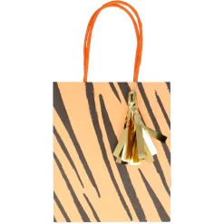 Safari Animal Print Party Bags (x 8)><noscript><img width=