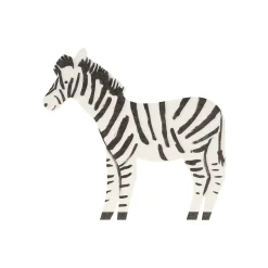 Safari Zebra Napkins (x 20)>Meri Meri Clearance