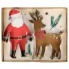 Santa & Reindeer Christmas Cookie Cutters (x 2)>Meri Meri Sale