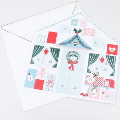 Santa's Cabin Sticker Advent Calendar><noscript><img width=