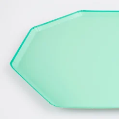Sea Foam Green Dinner Plates (x 8)><noscript><img width=