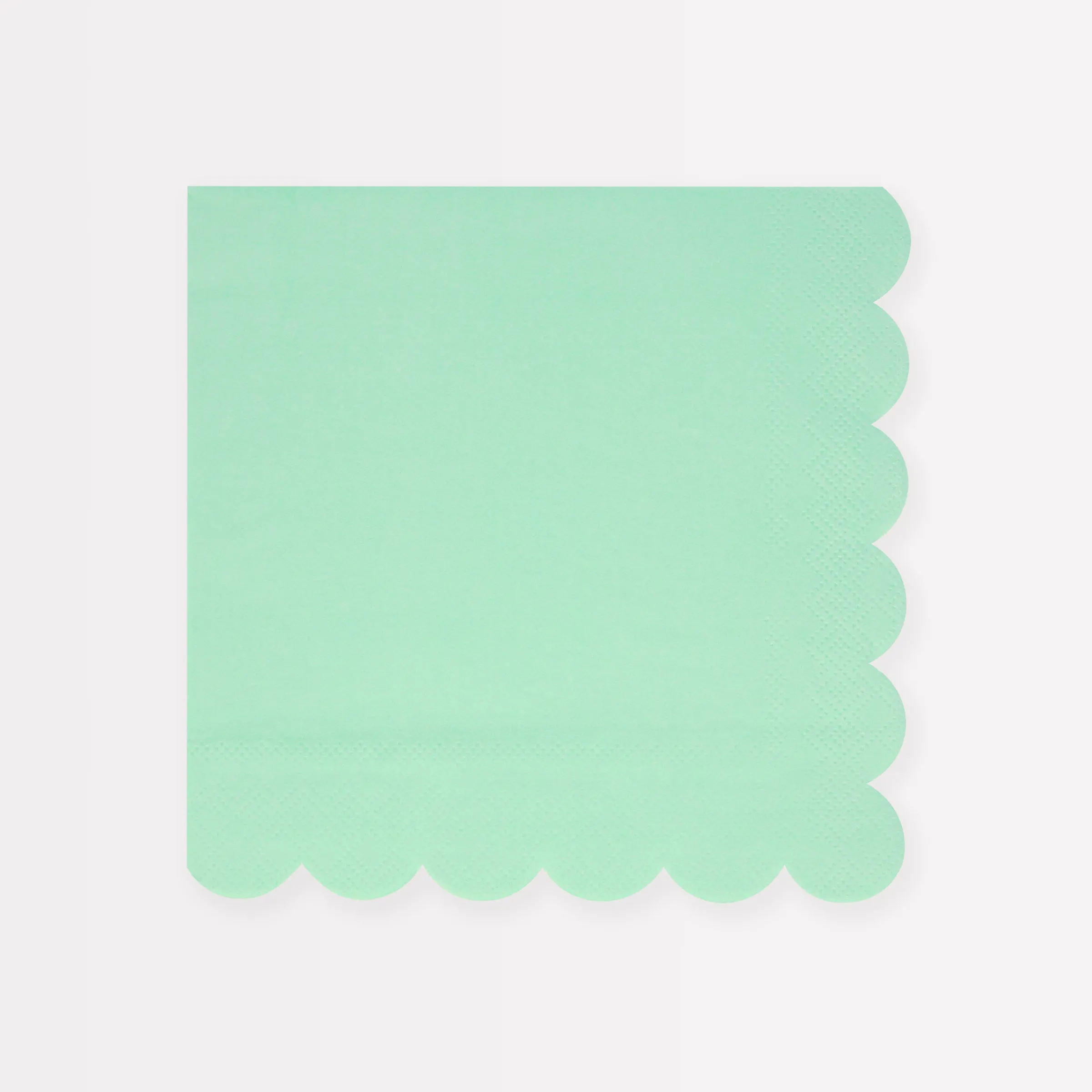 Sea Foam Green Large Napkins (x 16)>Meri Meri Sale