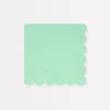 Sea Foam Green Small Napkins (x 16)>Meri Meri Clearance